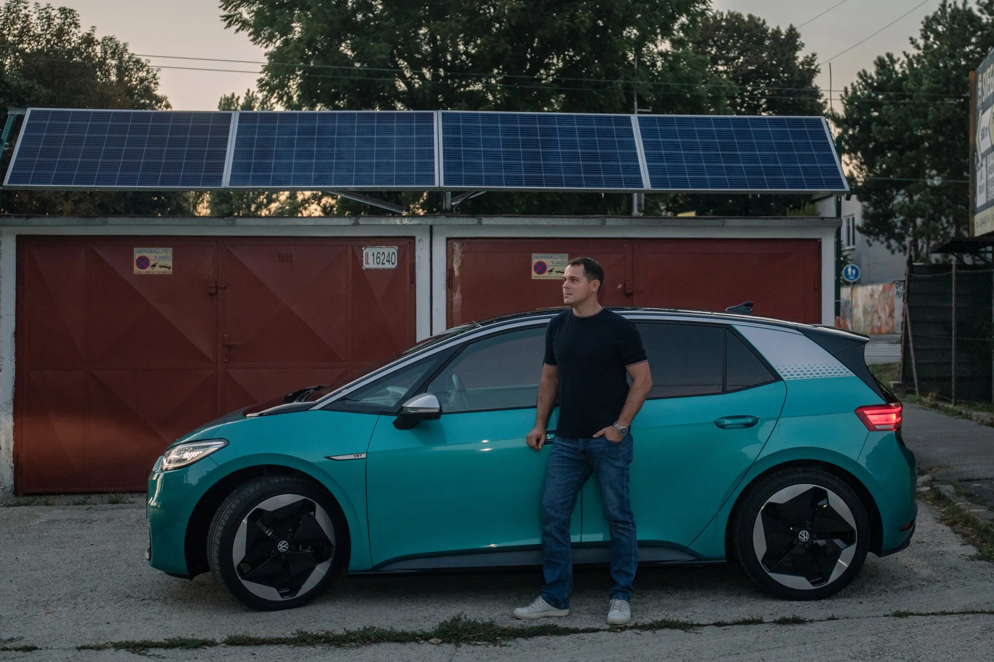 Modern electric car - VW ID3